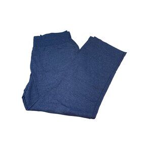 Womens Navy Blue Drawstring Waist Stretch Lounge Pants By Tek Gear Size PXXL
